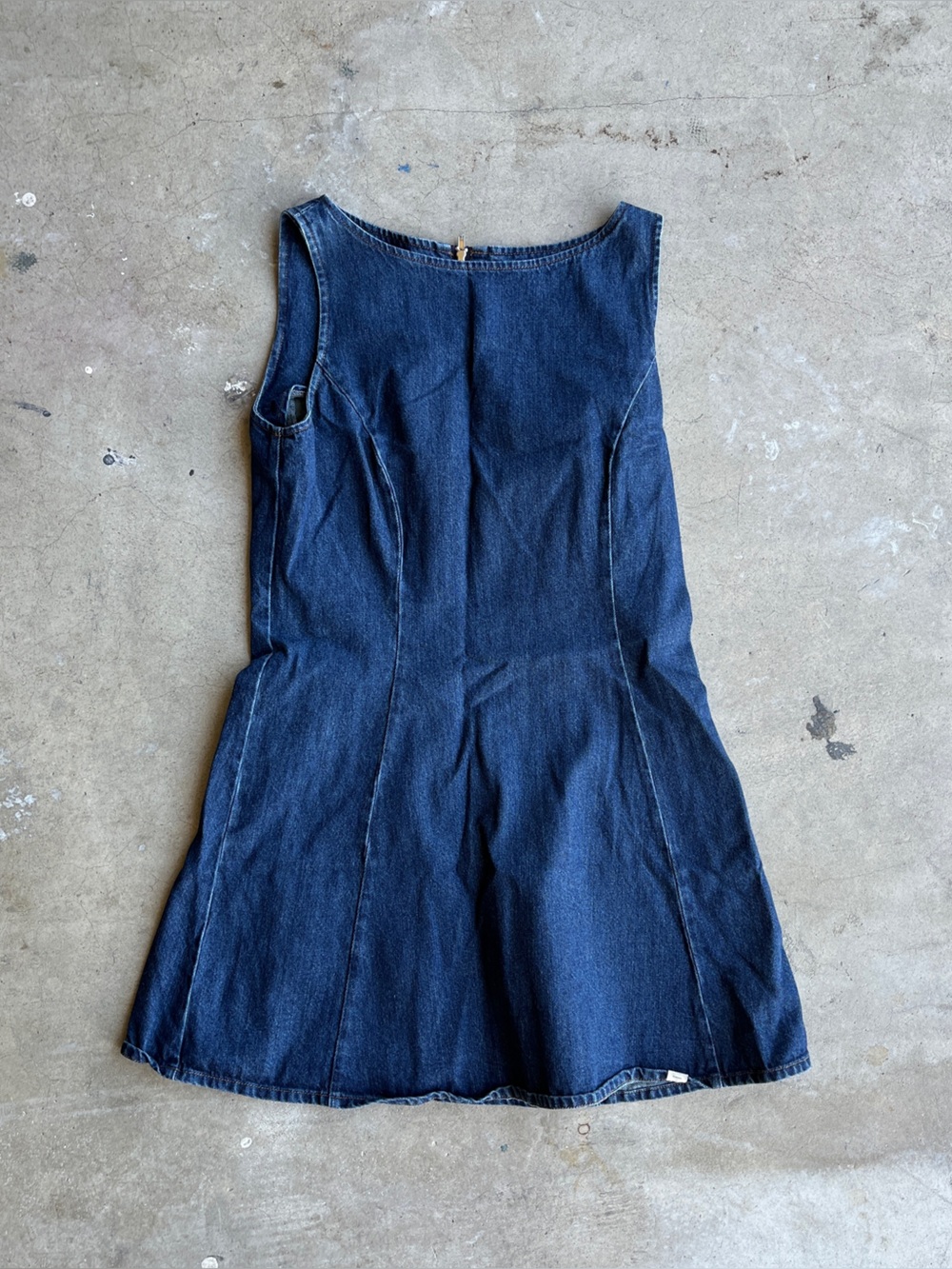 Glowny Chloe Dress Deep Blue Denim